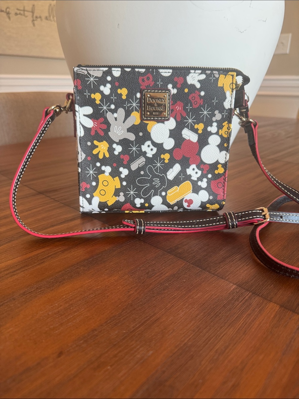 Dooney & Bourke Disney Mickey Body Parts Crossbody Bag